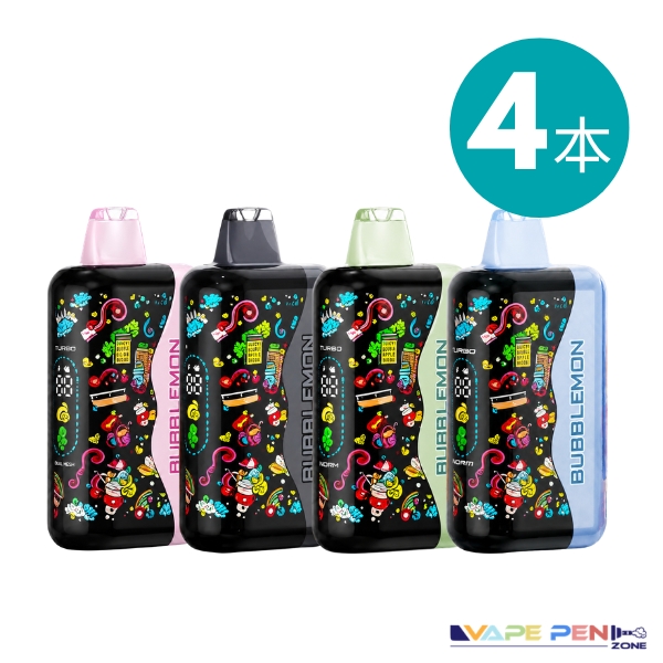 BUBBLEMON Graffiti Tuzzy 35K セット 4個｜VapePenZone Japan